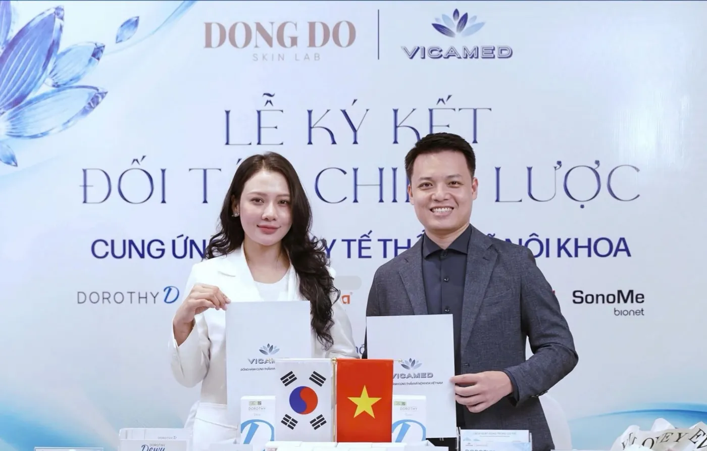 Lễ ký kết đối tác chiến lược cùng Vicamed